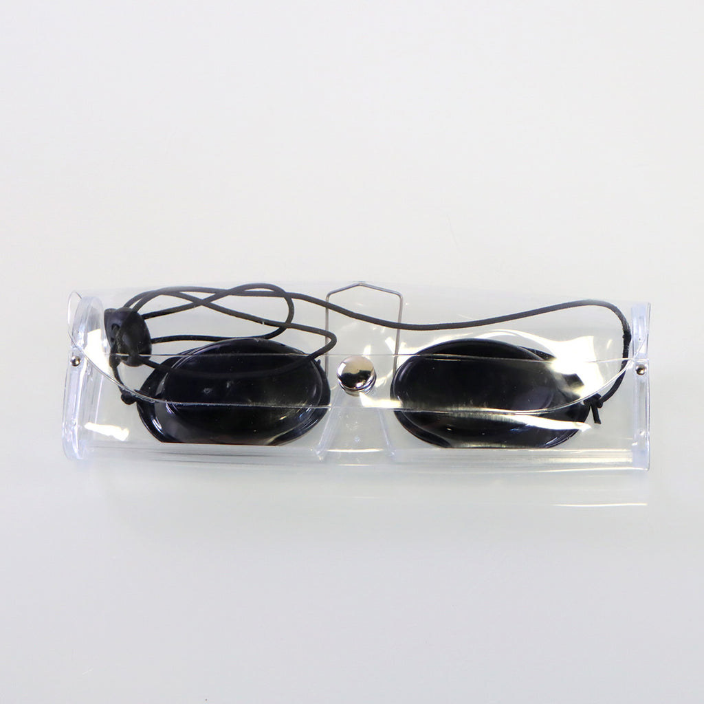 Laser Patient Black Plastic Eye Protection Shields Eyewear Goggles 180nm-10600nm