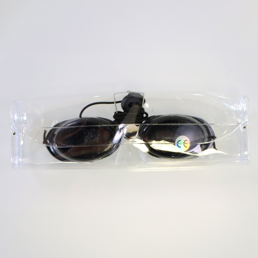 Laser Patient Black Plastic Eye Protection Shields Eyewear 180nm - 10600nm