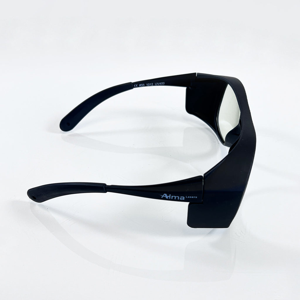 Alma CO2 Laser Operator Safety Eye Glasses Clear Lens 190-398 2780 2940 w/Case
