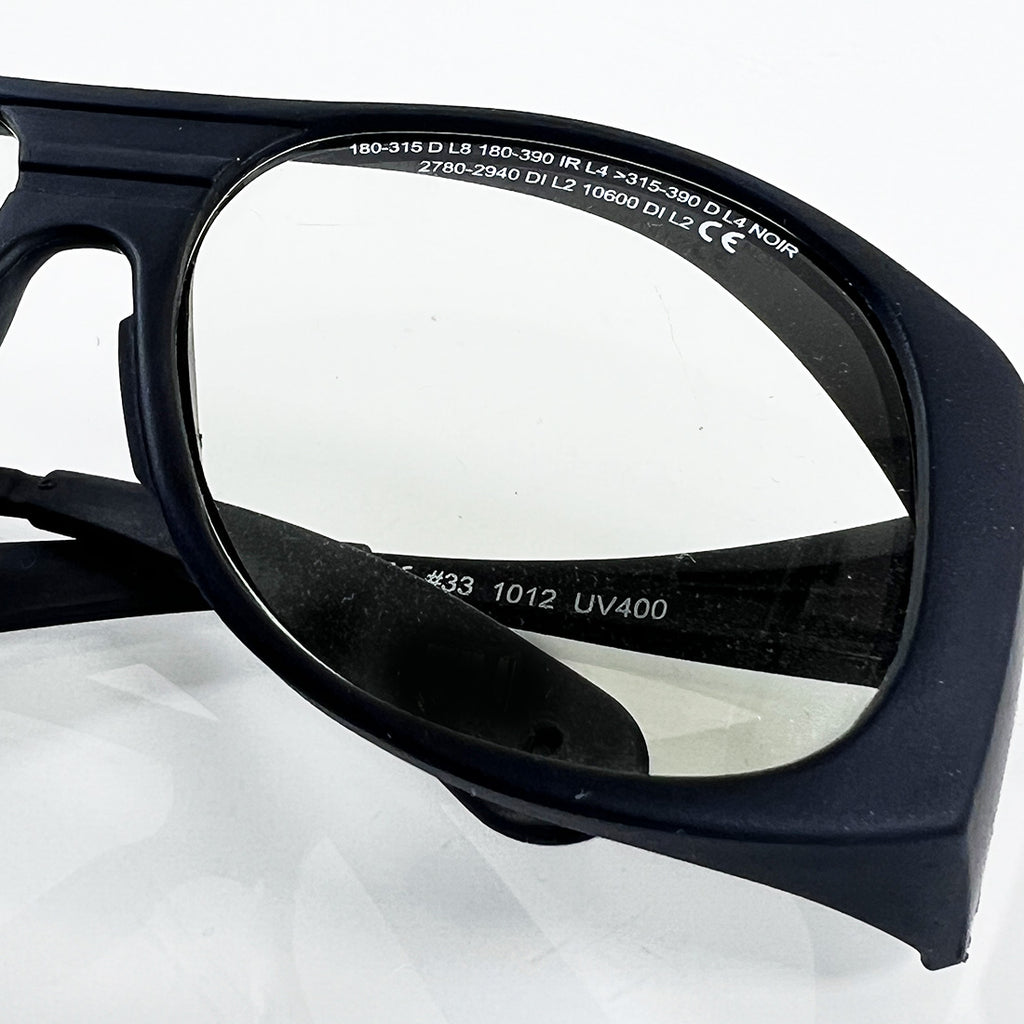 Alma CO2 Laser Operator Safety Eye Glasses Clear Lens 190-398 2780 2940 w/Case