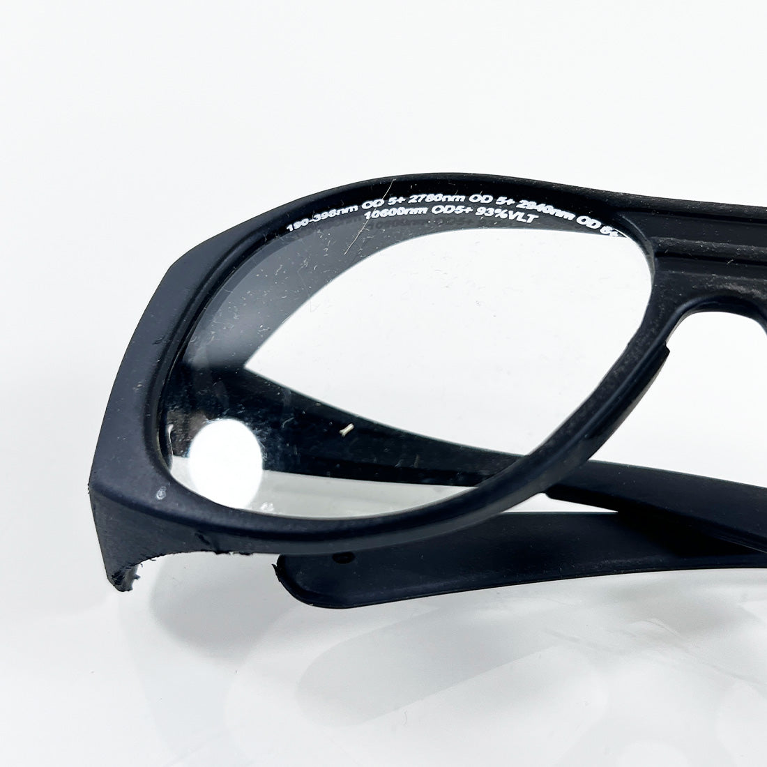 Alma CO2 Laser Operator Safety Eye Glasses Clear Lens 190-398 2780 2940 33-0315