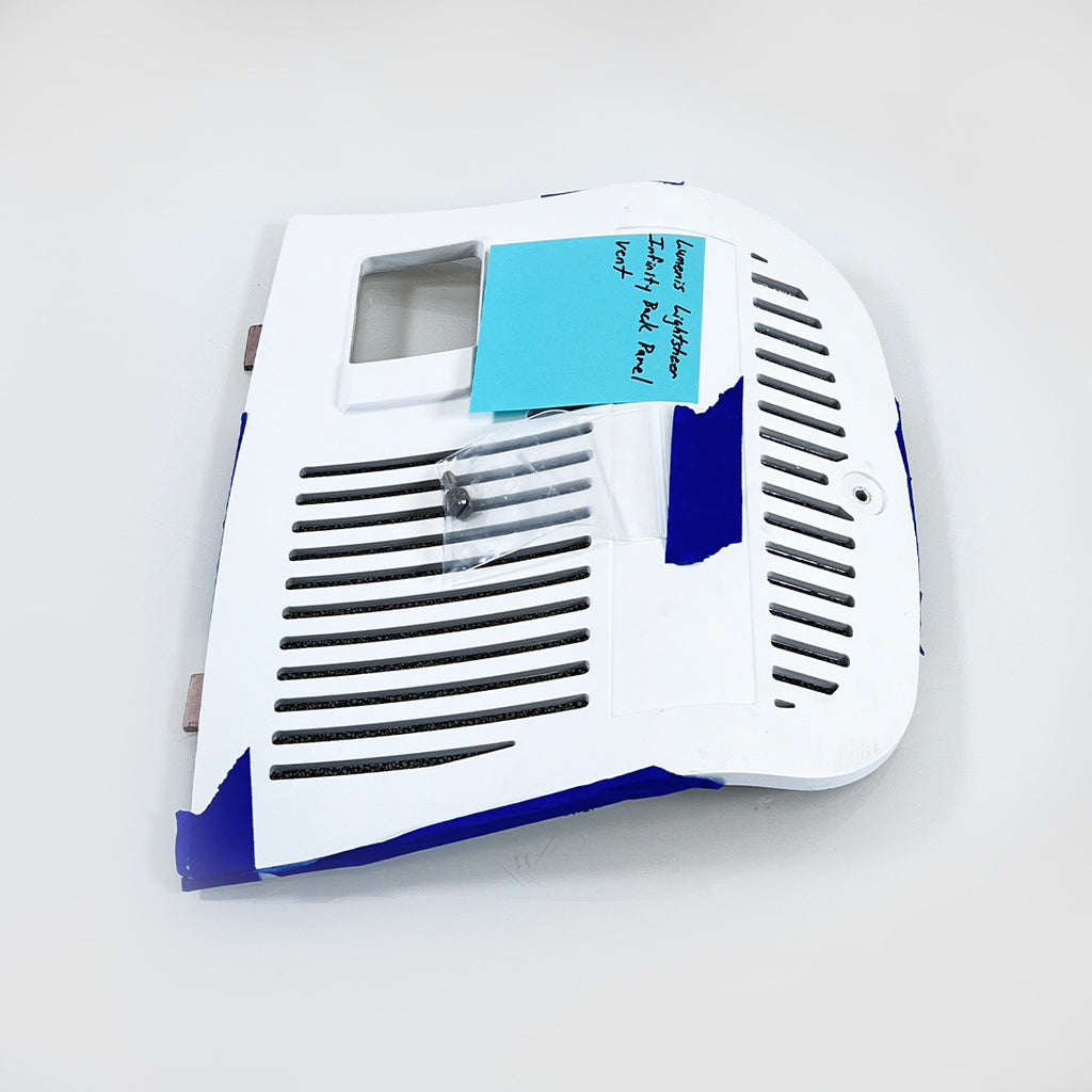 Lumenis LightSheer Infinity LS Laser Back Cover Panel Vent White Plastic PARTS