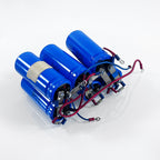 AeroLase LightPod Part HVPS High Voltage Capacitor Bank 6-Cylinders Untested HV