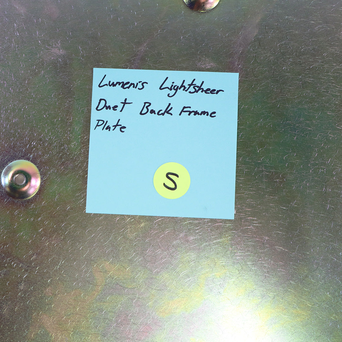 Lumenis LightSheer Duet Laser Metal Back Frame Plate Base Assembly PARTS