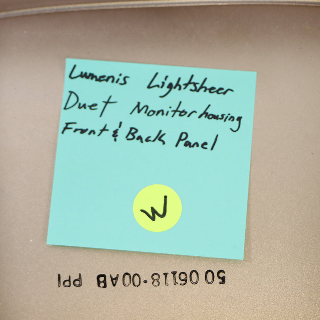 Lumenis LightSheer Duet Laser Monitor Screen Housing Front Back Cover Panel PART