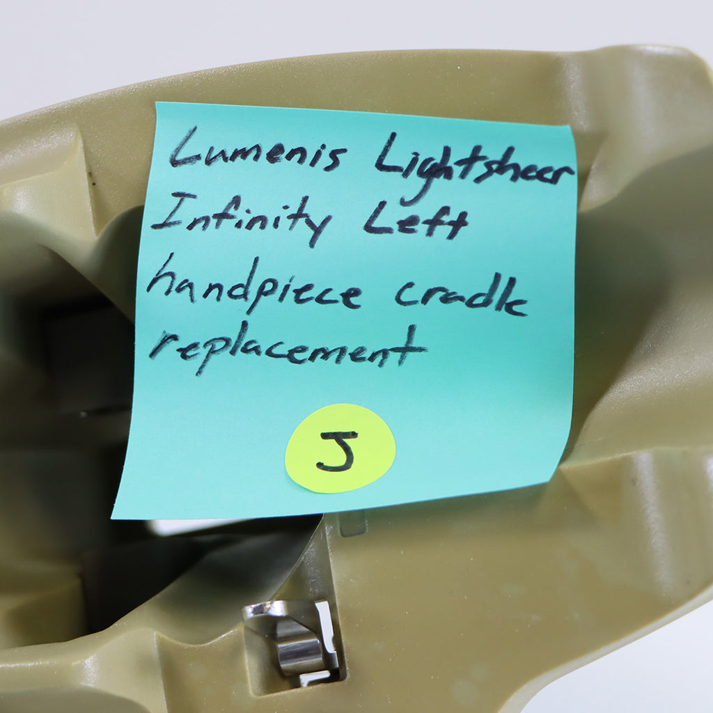 Lumenis LightSheer Infinity Laser Left Handpiece Cradle Holder Base Slot PARTS