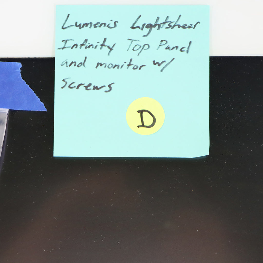 Lumenis LightSheer Infinity Laser LCD Monitor Screen Top Panel Housing PARTS