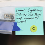 Lumenis LightSheer Infinity Laser LCD Monitor Screen Top Panel Casing PART AS-IS