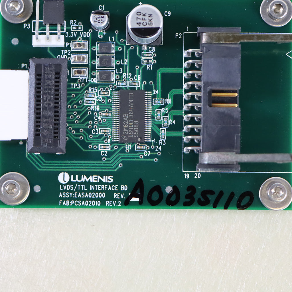 Lumenis LightSheer Duet Laser LCD Monitor Screen SA 0035100-A TTL Interface