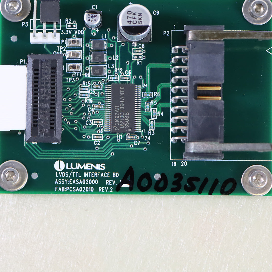 Lumenis LightSheer Duet Laser LCD Monitor Screen SA 0035100-A TTL Interface