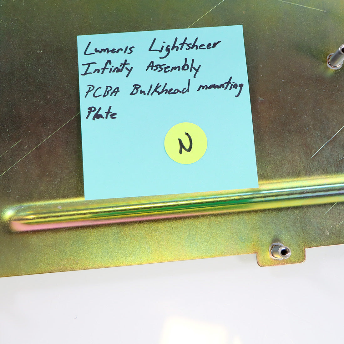 Lumenis LightSheer Infinity Laser PCBA Bulkhead Plate Assembly Circuit Board