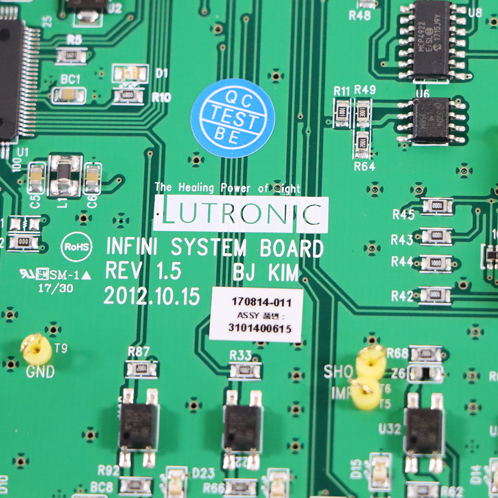Lutronic Infini RadioFrequency System Circuit Board Green 170814-011 PCB RF PART