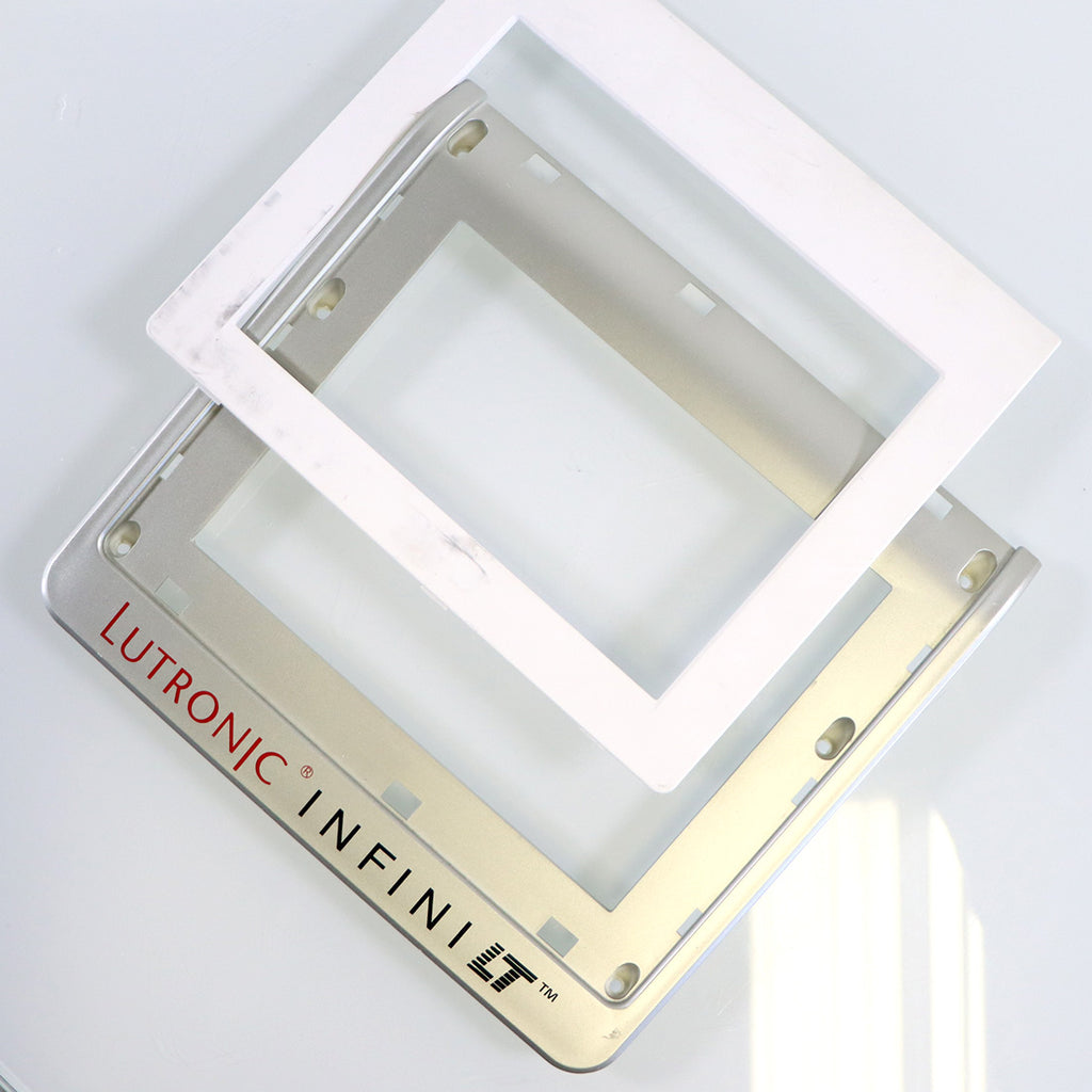 Lutronic Infini LT RadioFrequency Top Monitor Screen Frame Cover White 2-Pc PART