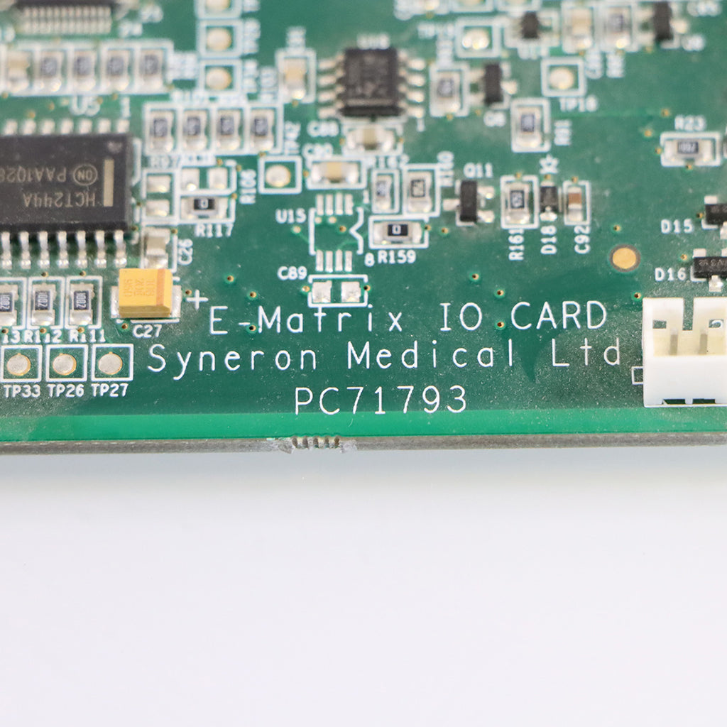 Syneron Medical E-Matrix I/O Card PC71793 AS78541 PCB Green Circuit Board Part