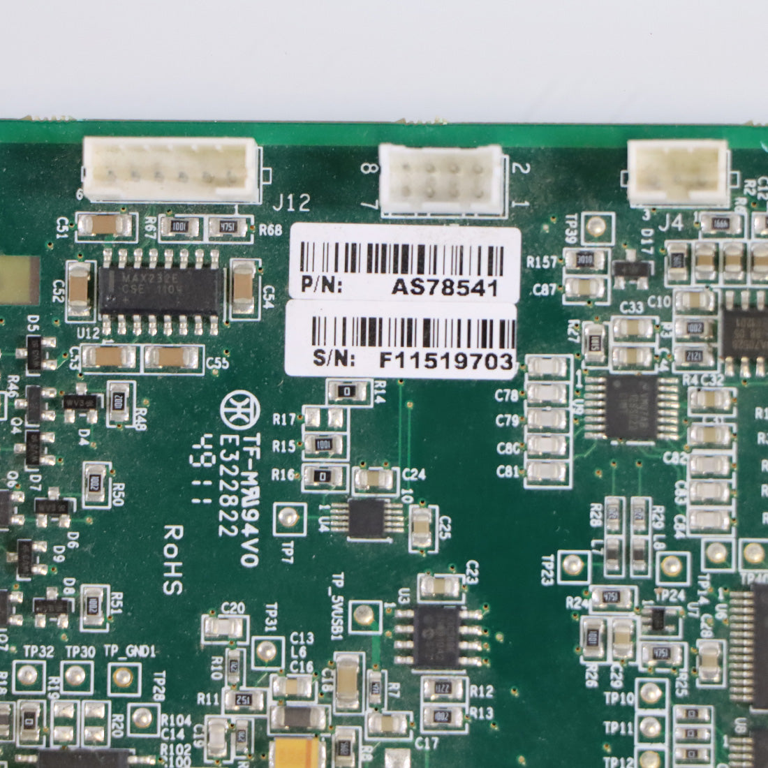 Syneron Medical E-Matrix I/O Card PC71793 AS78541 PCB Green Circuit Board Part