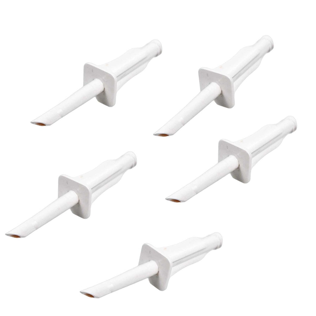 Dermasweep Hydrating Vacuum Irrigation Tube White Plastic Insert Tubing Plug x5