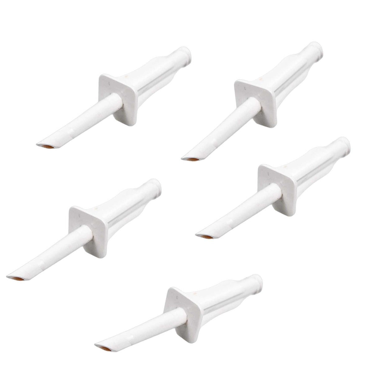 Dermasweep Hydrating Vacuum Irrigation Tube White Plastic Insert Tubing Plug x5