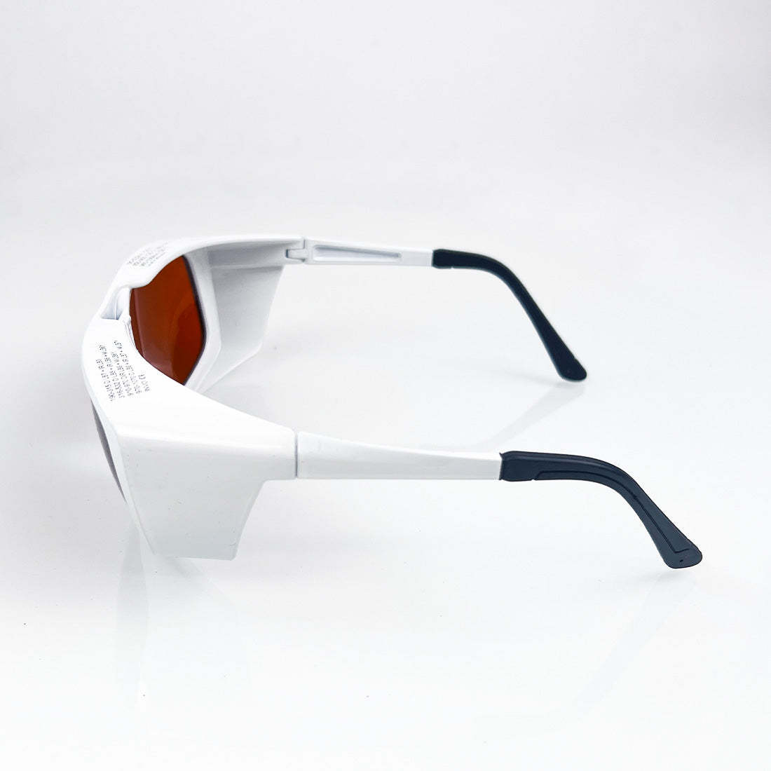 Innovative Optics PPE Laser Safety Glasses Orange / White 190-532 - 850-1064nm