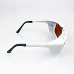 Innovative Optics PPE Laser Safety Glasses Orange / White 190-532 - 850-1064nm