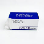 Surgical Nylon Black Monofilament Suture 6-0 USP 10"/25cm Reverse Cutting x4 Pcs