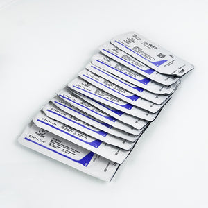 Ethicon Vicryl Undyed Braided 5-0 18"/45cm Suture J493G Reverse Cutting (x12pcs)