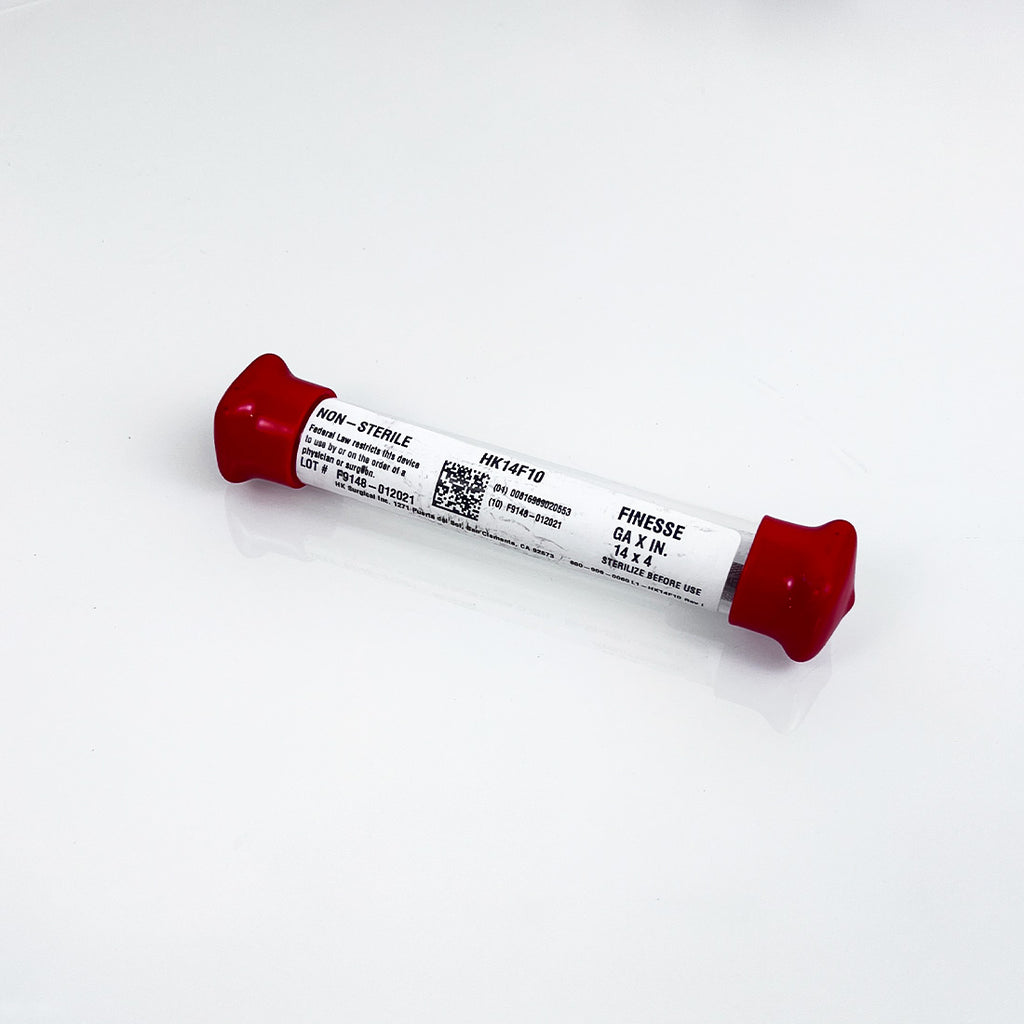 HK Surgical Finesse HK14F10 Non-Sterile Micro-Cannula 14-Gauge x 4in