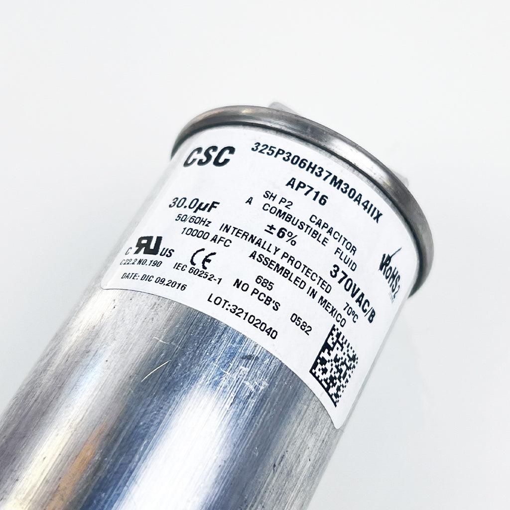 Edge Systems Hydrafacial MD Round Motor Run Capacitor 270VAC Electrical PARTS