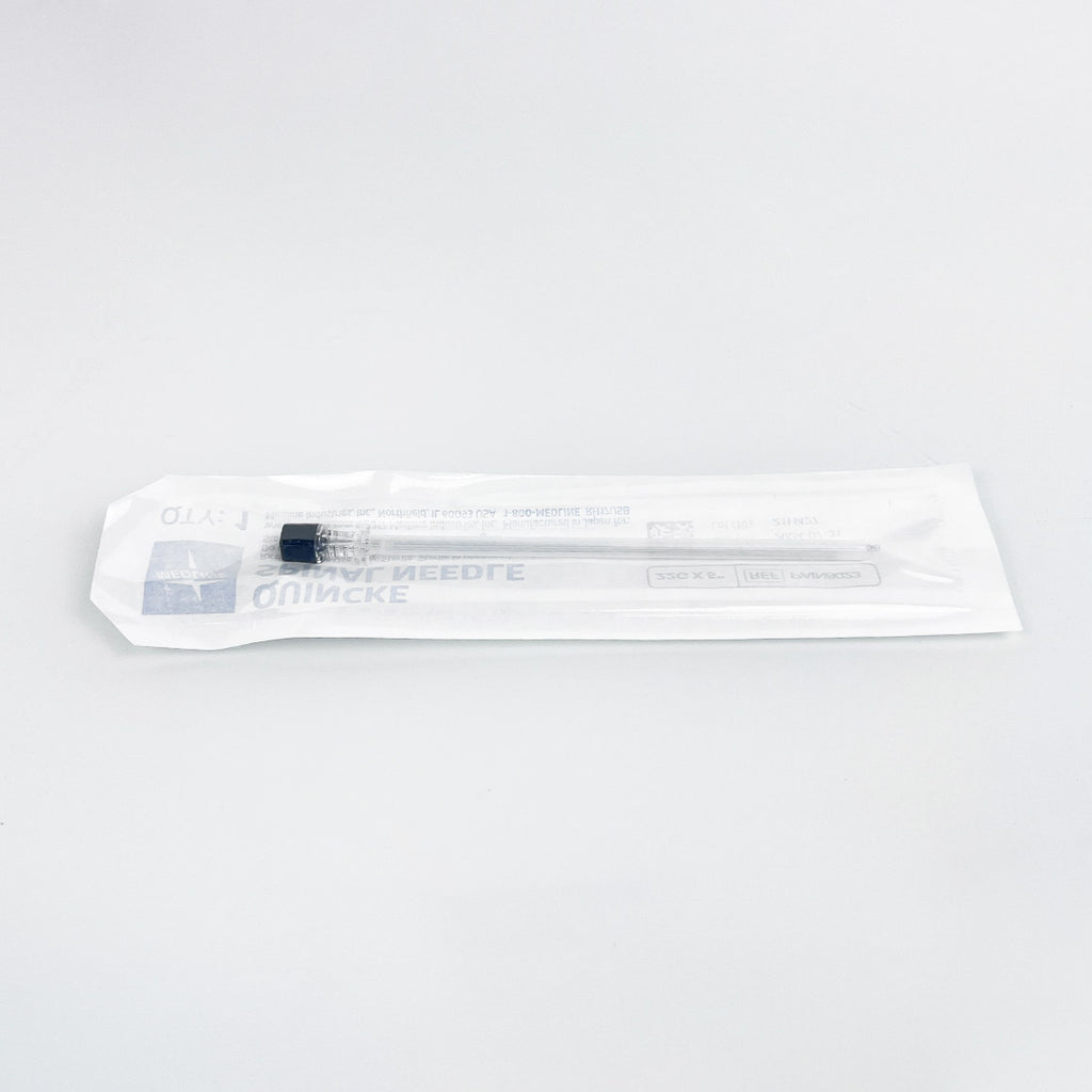 Medline Quincke Style Spinal Needle 22Gx5" 22 Gauge REF PAIN8023 Exp 7/2024 x10