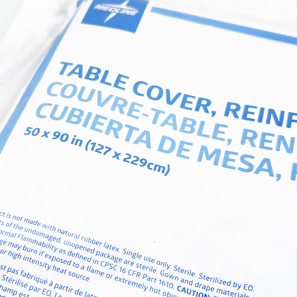 Medline Surgical Table Cover Heavy Duty Reinforced 50"x90" DYNJP2316 Latex