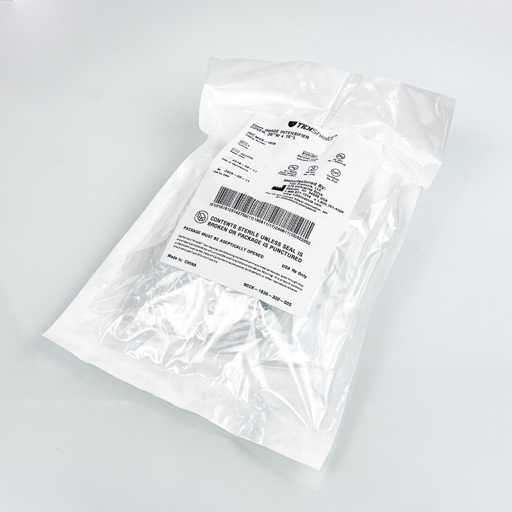 Tidi Shield Dome Bag 36in x 18in Clear Image Intensifier Cover MICK-1836 Single