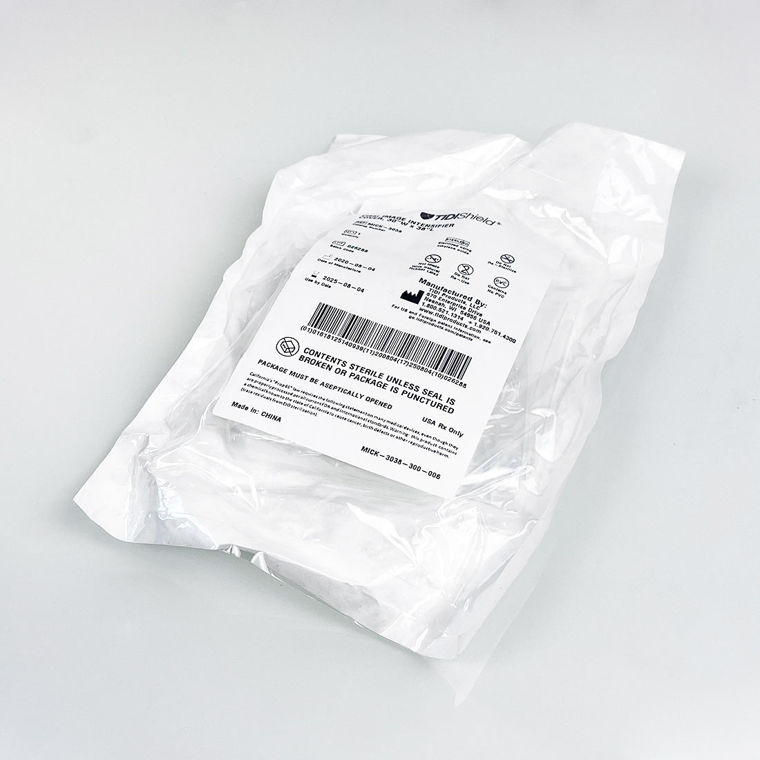 Tidi Shield Dome Bag 30in x 38in Clear Image Intensifier Cover MICK-3038 Single