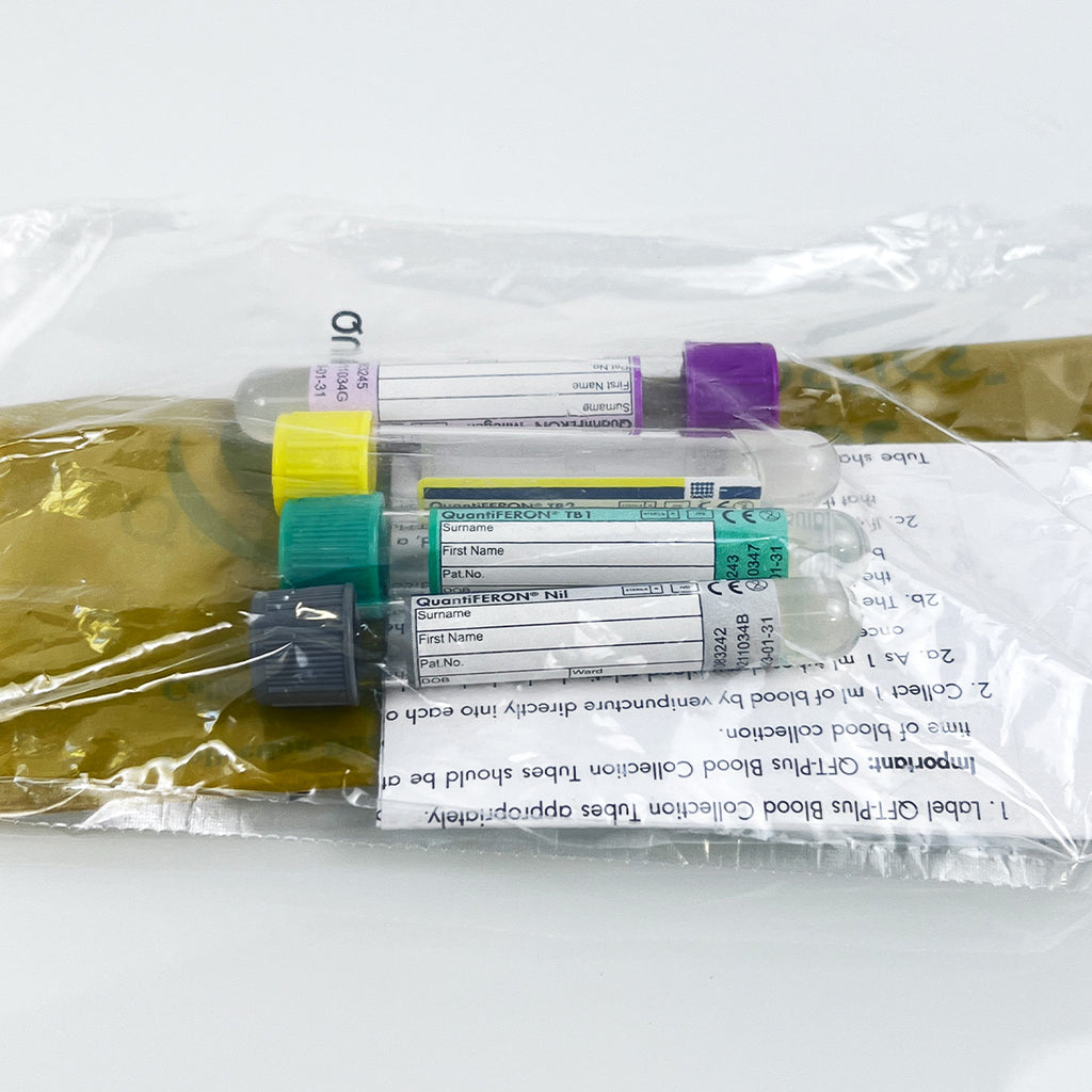 Quest Diagnostics Biohazard Bags QuantiFERON TB1 TB2 Mitogen NIL 200727 Exp23 x5