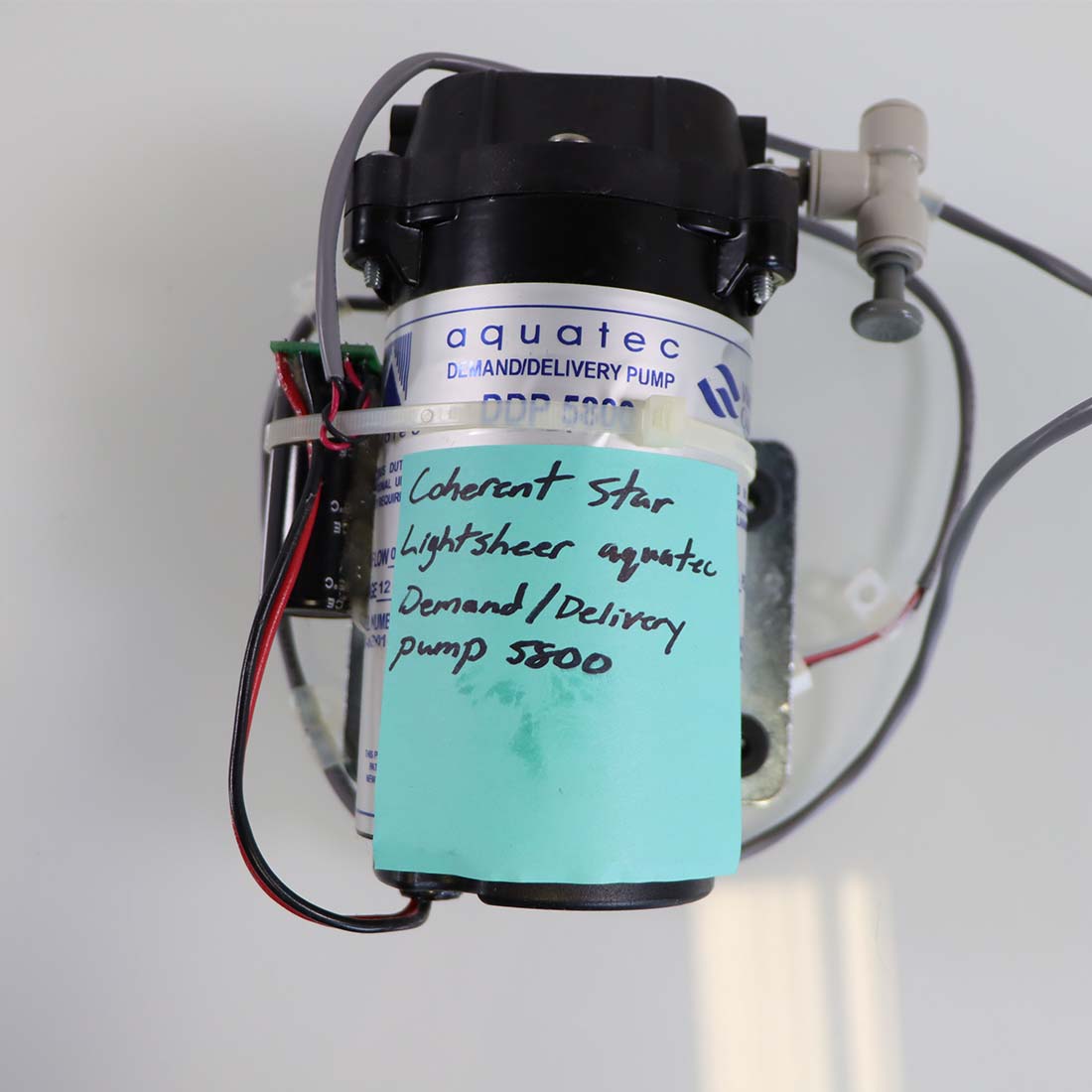Coherent Star LightSheer Aquatec Demand / Delivery Pump DDP 5800 Part As-Is (A)