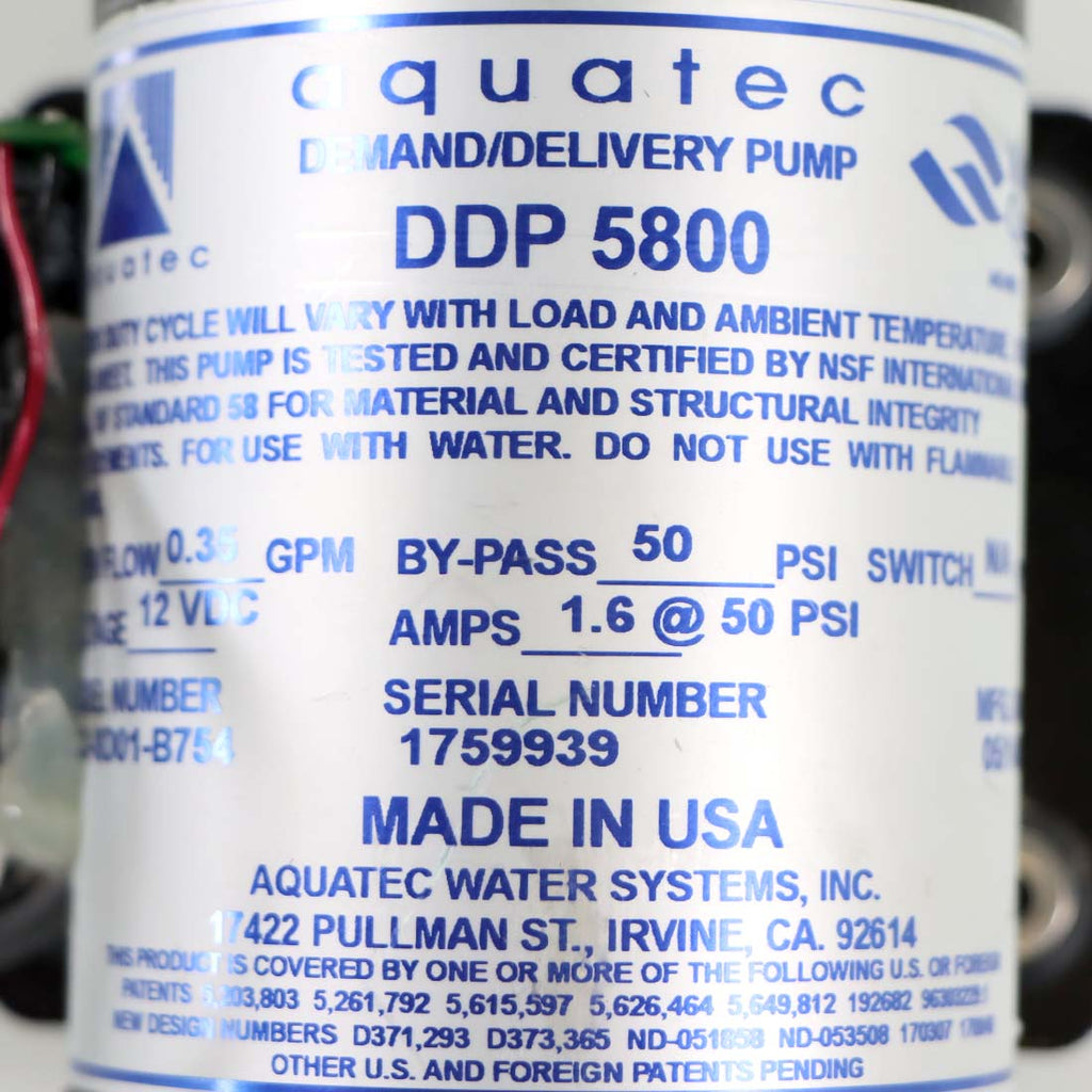 Coherent Star LightSheer Aquatec Demand / Delivery Pump DDP 5800 Part As-Is (I)