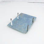 Edge System Hydrafacial MD Metal Base Mounting Plate w/Hardware Screws 73354-A