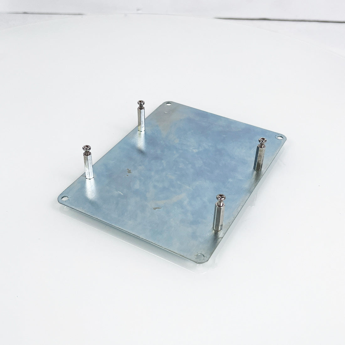 Edge System Hydrafacial MD Metal Base Mounting Plate w/Hardware Screws 73354-A