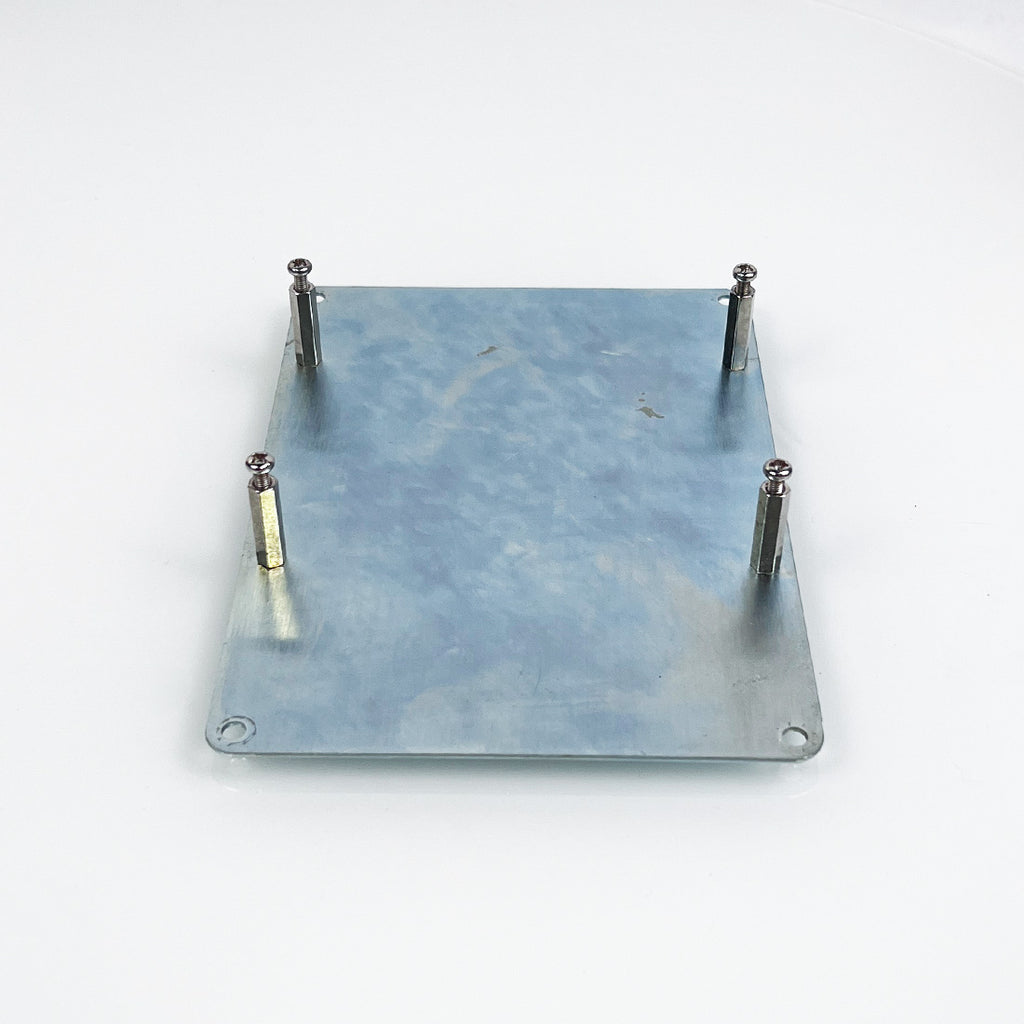 Edge System Hydrafacial MD Metal Base Mounting Plate w/Hardware Screws 73354-A