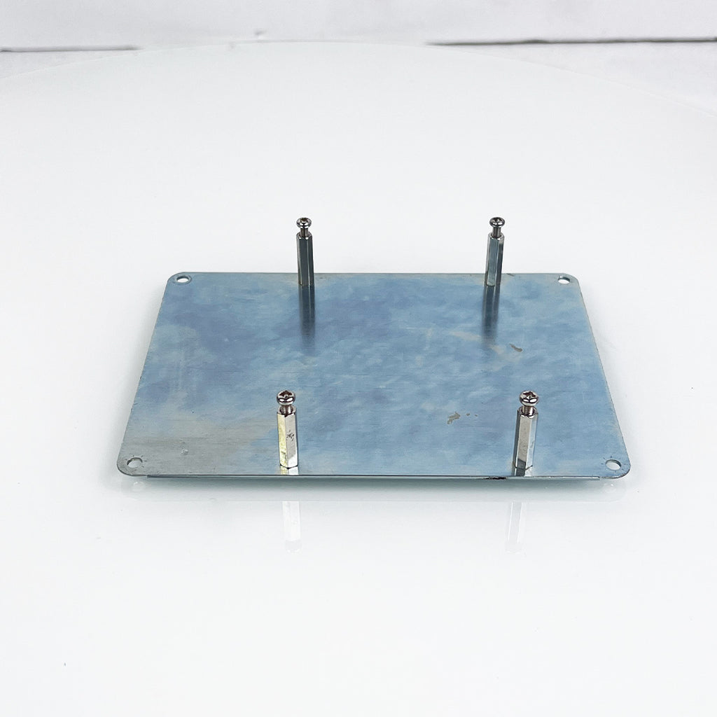 Edge System Hydrafacial MD Metal Base Mounting Plate w/Hardware Screws 73354-A