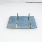 Edge System Hydrafacial MD Metal Base Mounting Plate w/Hardware Screws 73354-A