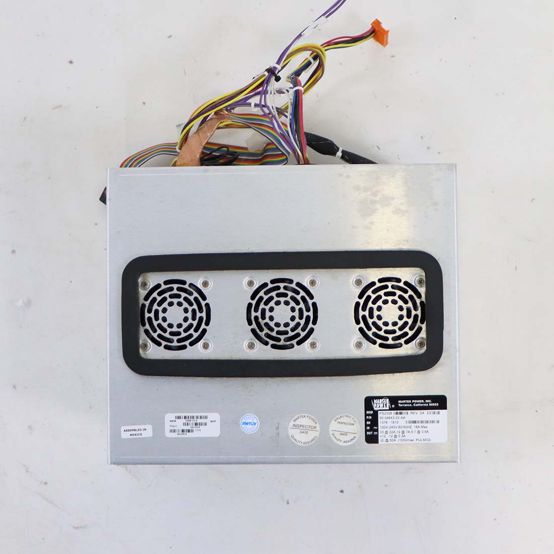 Coherent Star LightSheer XC Martek Power Supply HVPS PS2308 100-240V As-Is (J)