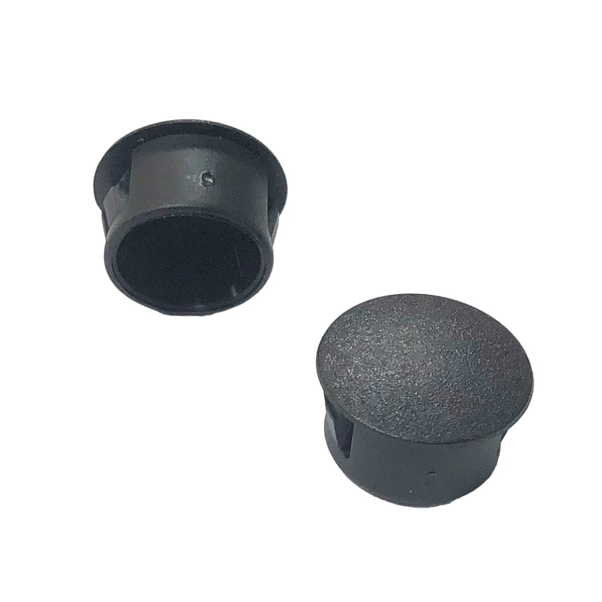 Edge System Hydrafacial MD Plastic 5/8" Screw Cap Covers Black Plugs Set (x2Pcs)
