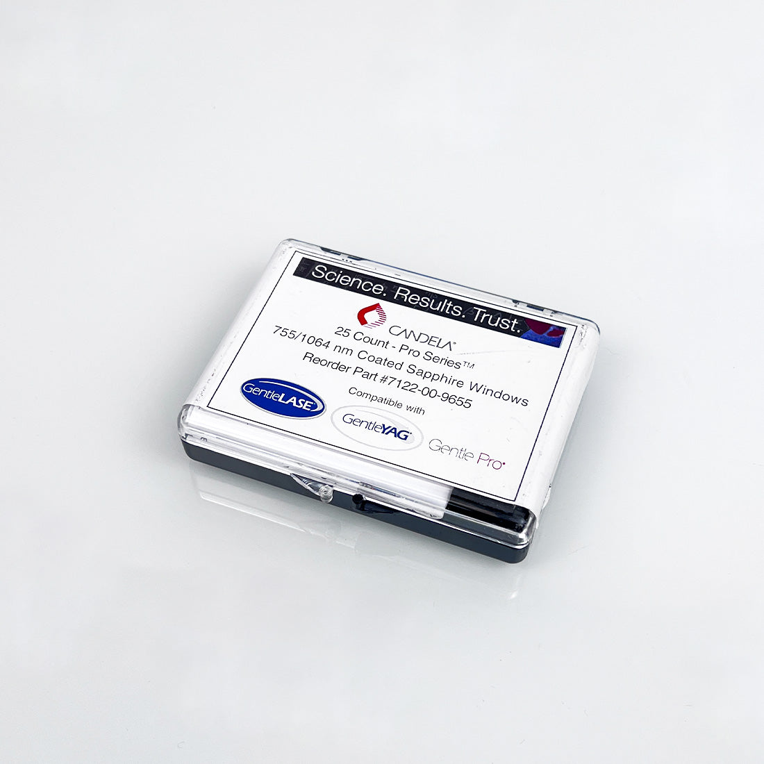 Candela Laser GentleLASE Series 755 1064nm Sapphire Windows 7122-00-9655 x11 Pcs