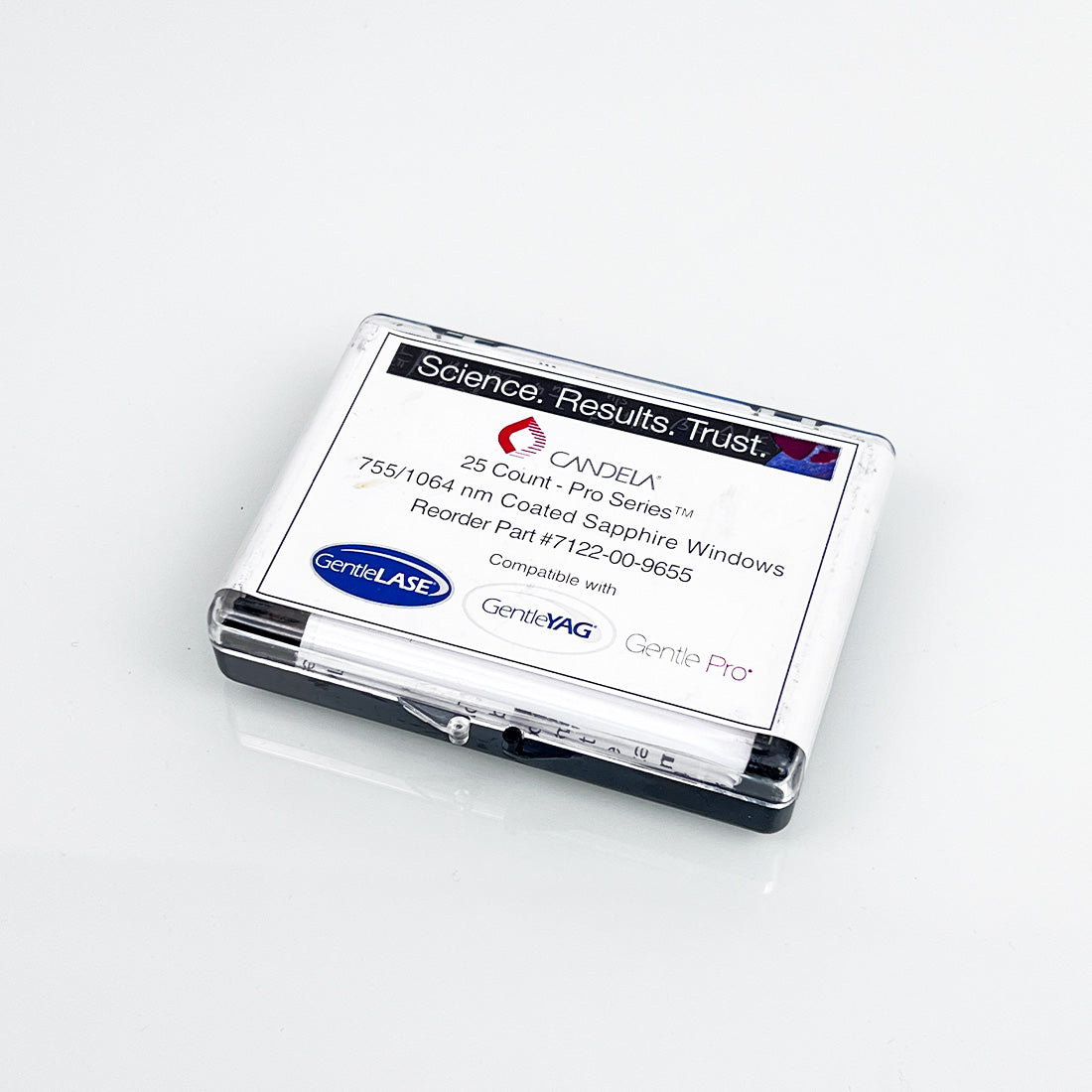 Candela Laser Gentle Series 755/1064nm Sapphire Windows 7122-00-9655 x19