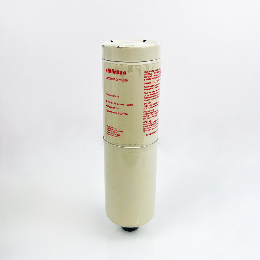 Affinity Cryomist Cryogen 0010-00-8113 DCD Cylinder PARTIAL Canister Exp 06/2026