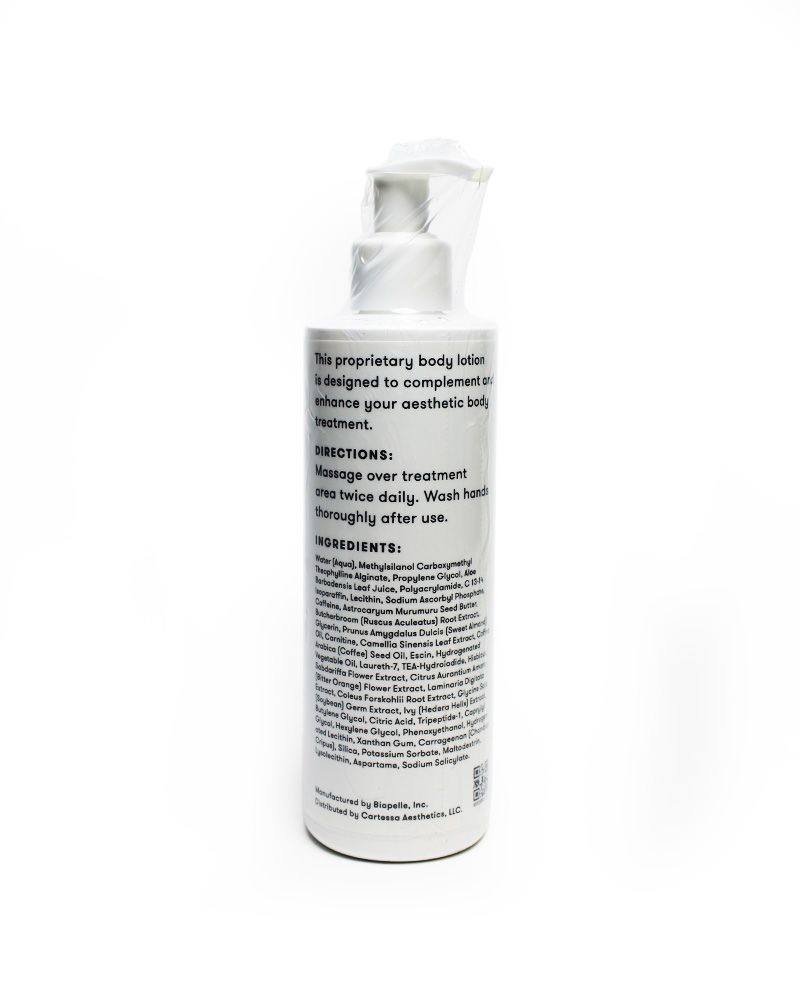 DEKA Cartessa PHYSIQ Body Contouring Post-Care Lotion 8oz Bottle with Pump 2026