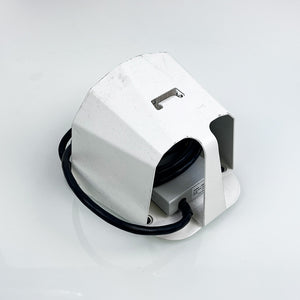 Herga 9-Pin Electric Footswitch Pedal 6289-3940 IPX8 White Enclosed Metal PARTS