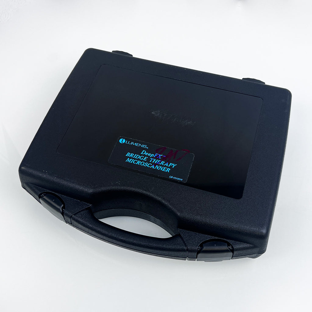 Lumenis DeepFX Microscanner KT-1005860 Hardshell Die-Cut Foam Lined Case Plastic