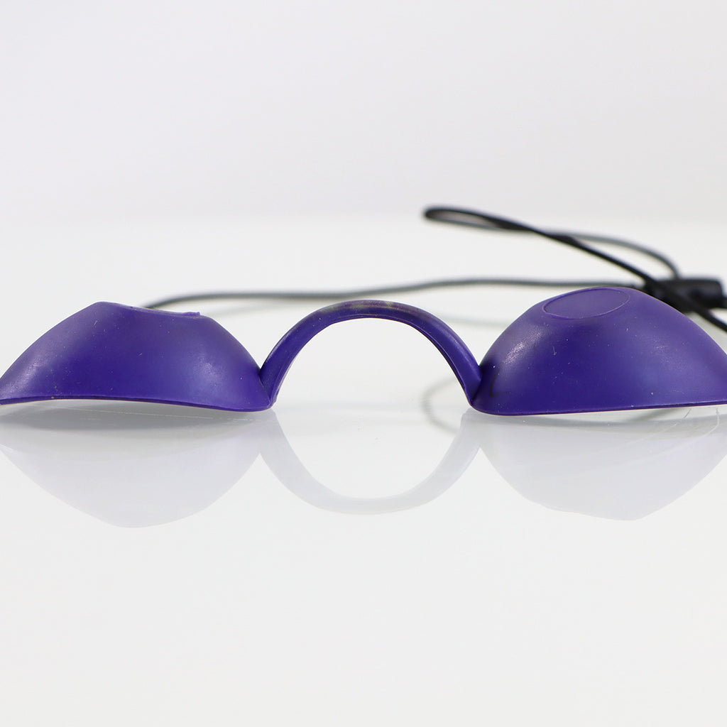 IPL Laser Patient Safety Goggles Plastic Eye Shields Purple Reusable Eyewear
