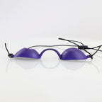 IPL Laser Patient Safety Goggles Plastic Eye Shields Purple Reusable Eyewear