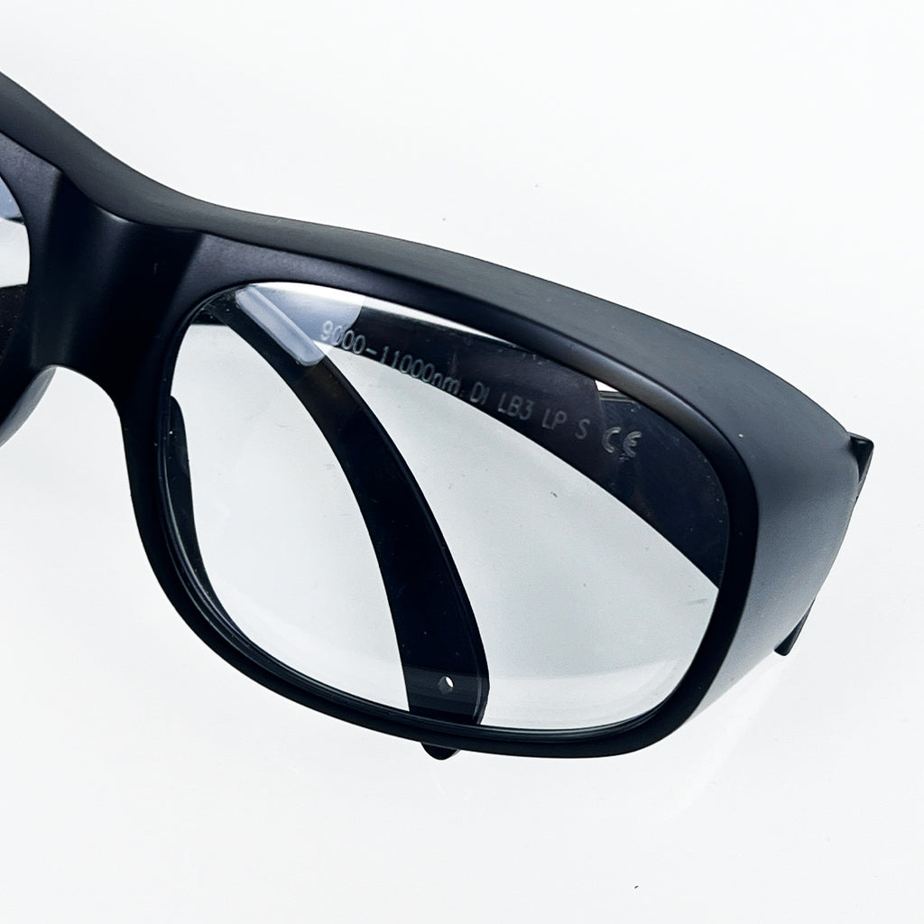 Laser Safety Glasses CO2 10600 nm C02 9000-11000 OD6+ Eye Protection CHP Oval